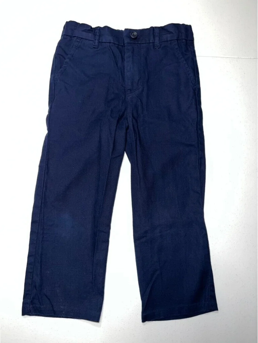 Special Occasion by Gymboree Blue Dress Pants 100% Cotton Toddler Boy 4T